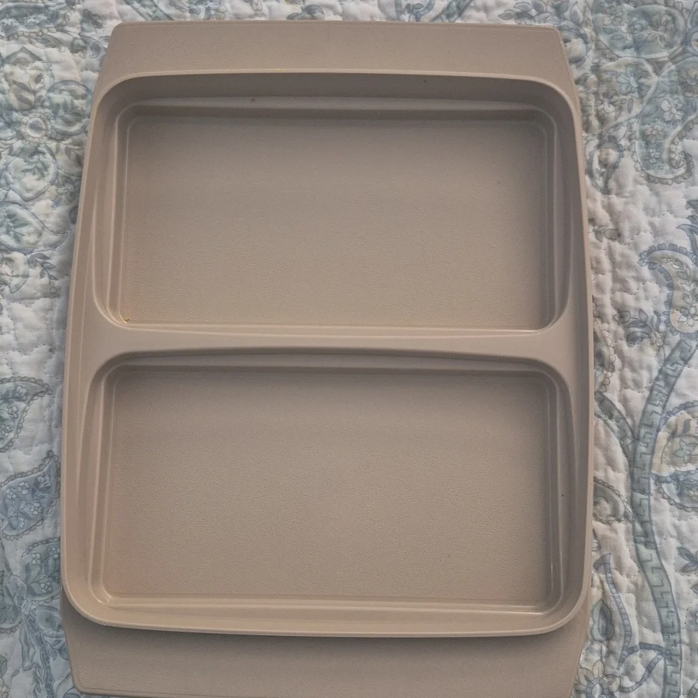 Tupperware Egg Holder Vintage Good Condition. Tan color